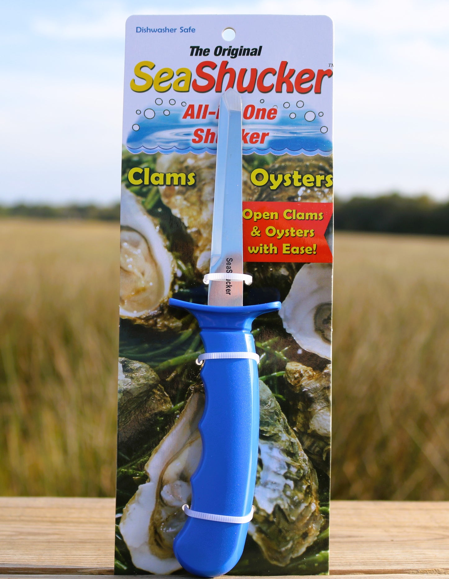 Original Seashucker Clam Oyster Knife Santoro